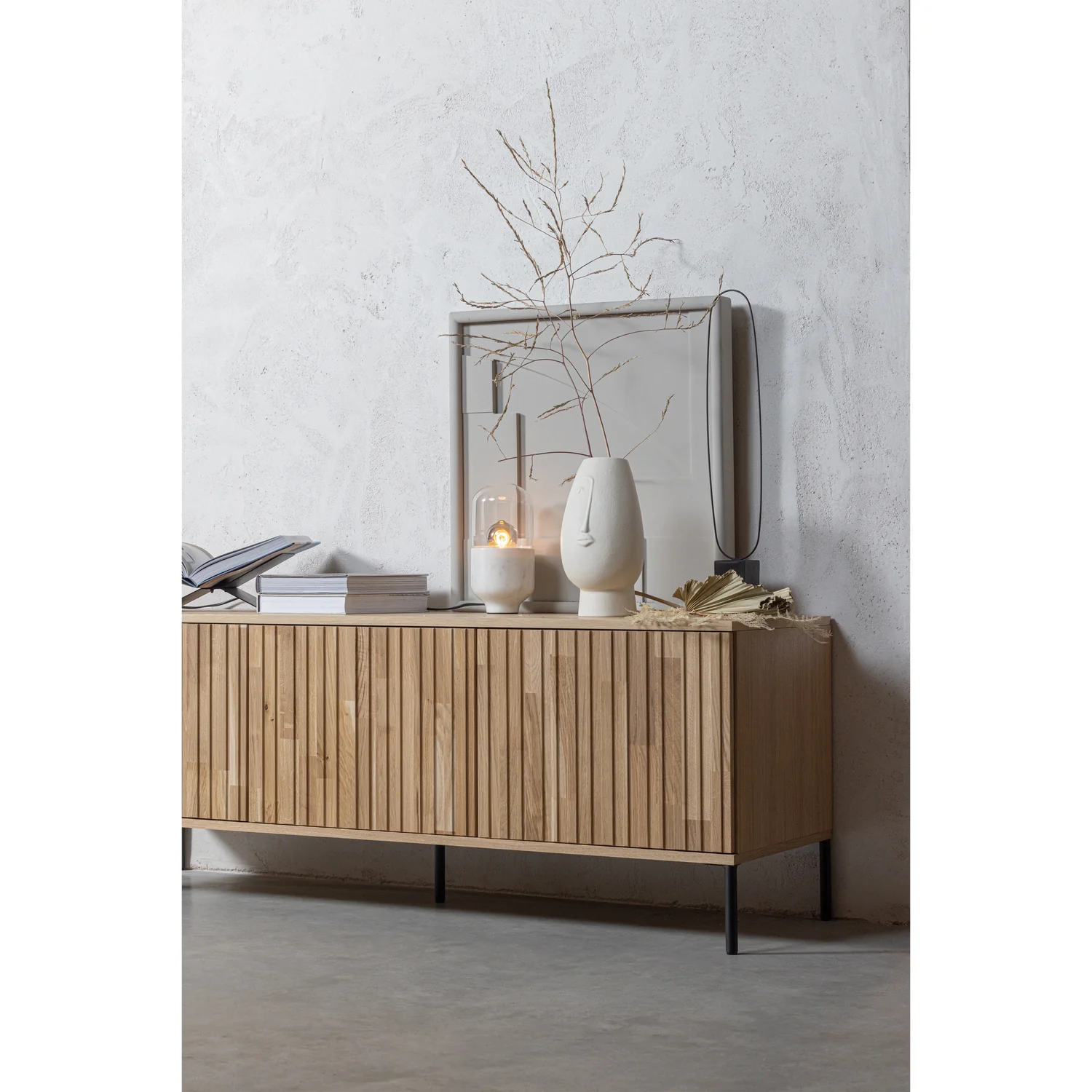 Brook boekenstandaard liggend metaal zwart - Afbeelding 5