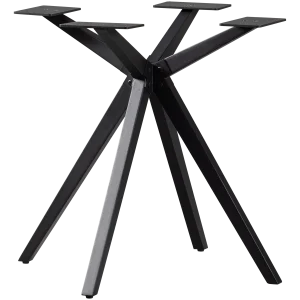 Holland kruispoot metaal zwart