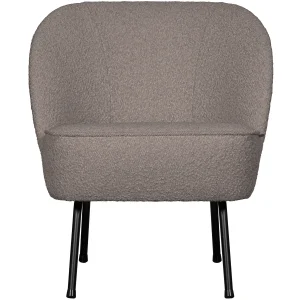 Vogue fauteuil bouclé nougat