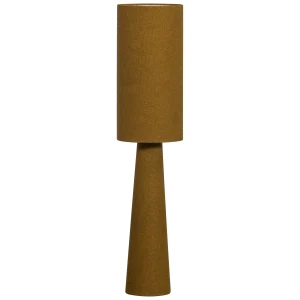 Loft vloerlamp metaal/bouclé tapenade 130xø30 cm