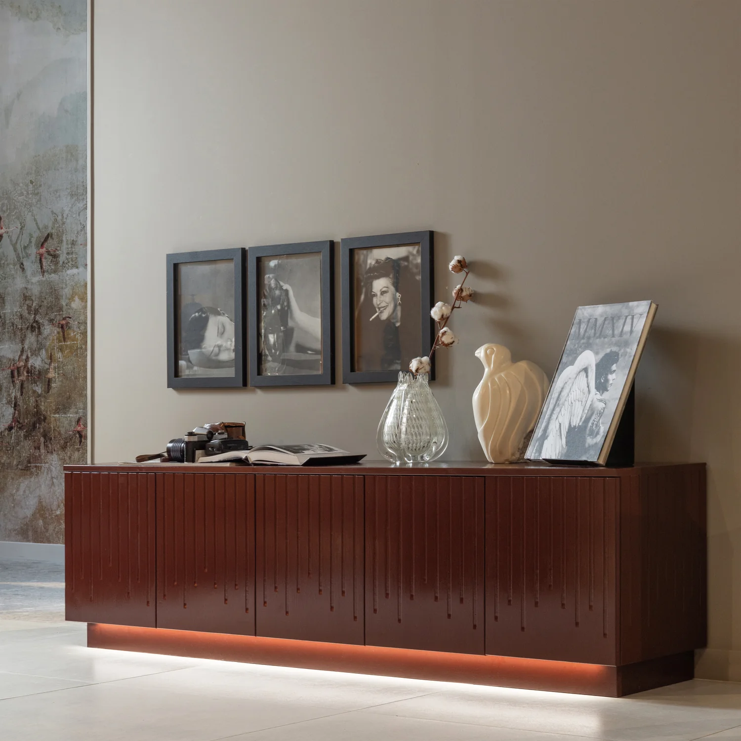 Optiepakket ledstrip zwart/wit 170 cm - Afbeelding 3